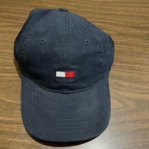 Tommy Hilfiger Strapback Hat Navy Blue
